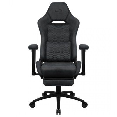 FOTEL AEROCOOL ROYAL AeroSuede SLATE GREY