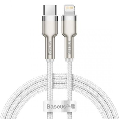BASEUS KABEL USB-C LIGHTNING CAFULE PD 1M BIAŁY