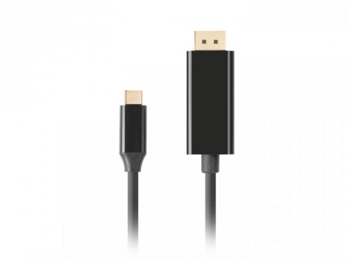 LANBERG KABEL USB-C(M)-&gt;DISPLAYPORT(M) 3M 4K 60HZ CZARNY CA-CMDP-10CU-0030-BK