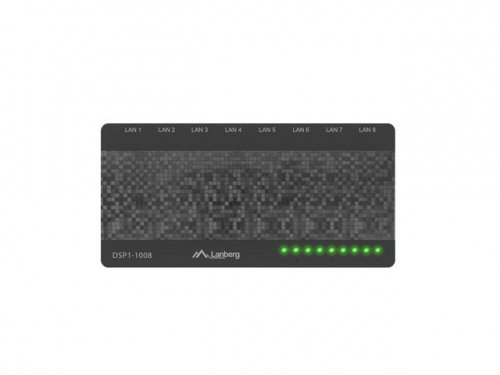 Switch Lanberg DSP1-1008 (8x 10/100/1000Mbps)