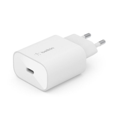 BELKIN ŁADOWARKA SIECIOWA 25W PD PPS BIAŁA
