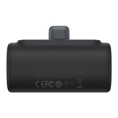 Powerbank Baseus Compact 5000mAh USB-C (czarny)