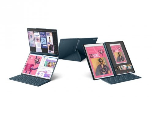 Lenovo Yoga Book 9 13IMU9 Ultra 7 155U 2x 13.3&quot; 2.8K OLED 400nits Glossy 60Hz 32GB LPDDR5x-7467 SSD512 Intel Arc Graphics W