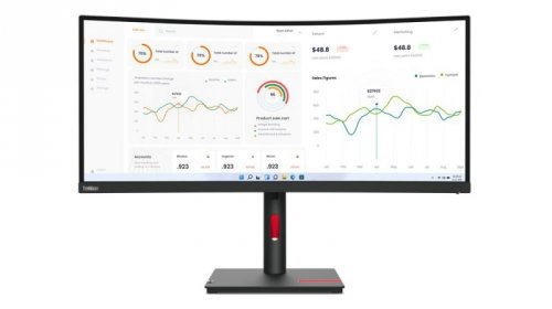 Lenovo ThinkVision T34w-30 34&quot;VA 60Hz 350nits AG HDMI DP USB Raven Black 3Y