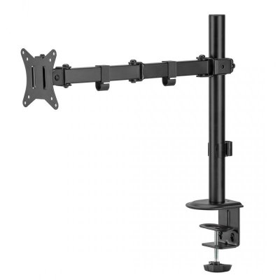 MACLEAN UCHWYT BIURKOWY DO MONITORA LCD 17-32&quot;, 9KG, VESA 75X75 ORAZ 100X100 PODWÓJNE RAMIĘ MC-753N