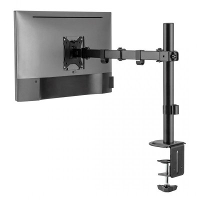 MACLEAN UCHWYT BIURKOWY DO MONITORA LCD 17-32&quot;, 9KG, VESA 75X75 ORAZ 100X100 PODWÓJNE RAMIĘ MC-753N