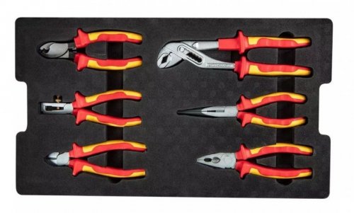 Skrzynia serwisowa elektryka Neo Tools 52 sztuki w 22&quot; mocnej skrzyni
