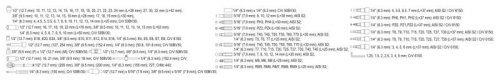 Zestaw kluczy nasadowych 1/2&quot;1/4&quot;3/8 &quot;173szt YT-38931 YATO