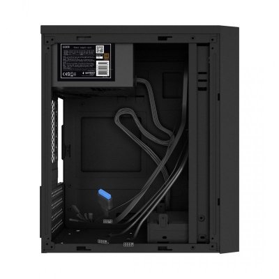 GEMBIRD OBUDOWA FORNAX K170 600W 80PLUS BRONZE MINI-TOWER (1X USB 3.1, 2X USB 2.0, 1X USB TYP-C, CZYTNIK KART) CZARNA