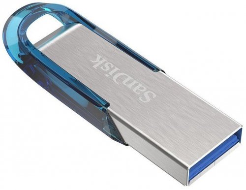 DYSK SANDISK USB 3.0 ULTRA FLAIR 64GB NIEBIESKI  150MB/s
