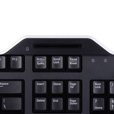 Klawiatura Dell KB-813 Smartcard Reader USB Keyboard Black