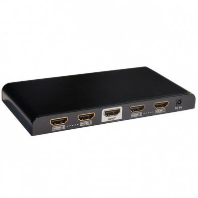 TECHLY SPLITTER HDMI 1/4 ULTRA HD 3D IDATA HDMI-4K4