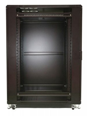 Extralink - szafa stojąca 19&quot; 27U 600x1000 Czarna flat-pack