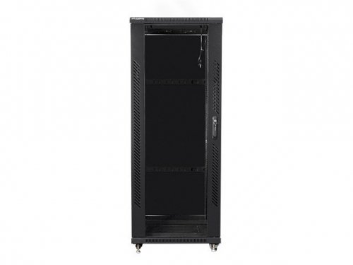 Szafy jednosekcyjna, zamykana na zamek Lanberg FF01-6632-12B (32U; 19&#039;&#039; / 600mm / 600 mm; stojąca; Pełne, Szklane; 800