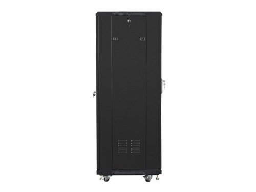 Szafy jednosekcyjna, zamykana na zamek Lanberg FF01-6632-12B (32U; 19&#039;&#039; / 600mm / 600 mm; stojąca; Pełne, Szklane; 800