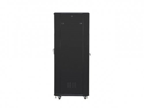 Szafa jednosekcyjna, zamykana na zamek Lanberg FF01-8842-12B (42U; 19&#039;&#039;; 2050mm / 800mm / 800 mm; stojąca; Pełne, Szkl