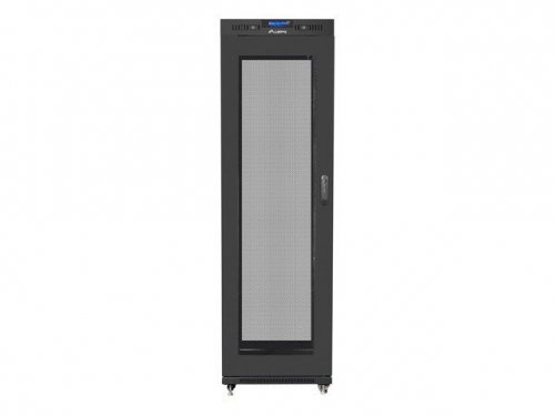 LANBERG SZAFA STOJĄCA RACK 19&quot; 42U 600X800 DRZWI PERFOROWANE LCD CZARNA FF01-6842-23BL (FLAT PACK)