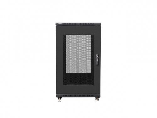LANBERG SZAFA RACK STOJĄCA 19&quot; 22U 600X800 DRZWI PERFOROWANE CZARNA (FLAT PACK)