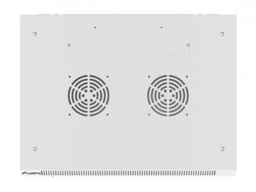 Szafa rack Lanberg WF01-6418-10S (18U; 901mm / 600mm / 450 mm; wisząca; Szklane; 19&#039;&#039;; kolor szary)