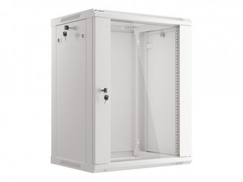 Szafa Rack Lanberg  WF01-6415-10S (770mm / 600mm / 450 mm; wisząca; szary)