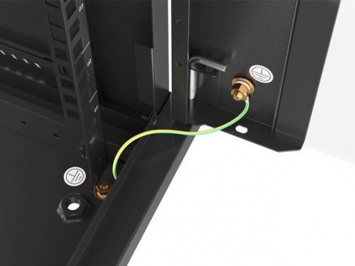 Szafa Rack Lanberg  WF01-6415-10B (770mm / 600mm / 450 mm; wisząca; czarny)