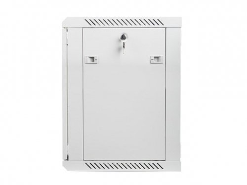 Szafa rack Lanberg WF01-6412-10S (12U; 635mm / 600mm / 450 mm; wisząca; Szklane; 19&#039;&#039;; kolor szary)