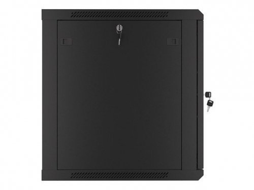LANBERG SZAFA WISZĄCA RACK 19&quot; 12U 600X600 DRZWI METALOWE CZARNA (FLAT PACK) WF01-6612-00B