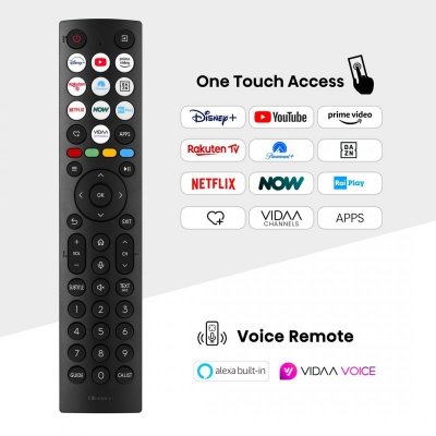 Telewizor Hisense 55E7NQ 55&quot; QLED 4K VIDAA Dolby Atmos Dolby Vision Czarny