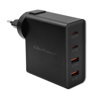 Ładowarka sieciowa Qoltec GaN POWER PRO
