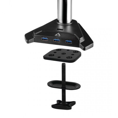 ARCTIC Z2-3D Gen 3 uchwyt / stojak do monitorów 86,4 cm (34&quot;) Biurko Czarny