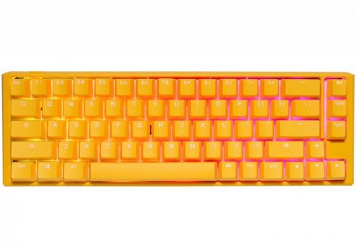 Ducky One 3 Yellow SF klawiatura Gaming USB QWERTY US English Żółty
