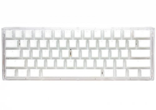 Ducky One 3 Aura White Mini klawiatura Gaming USB QWERTY Amerykański międzynarodowy Biały