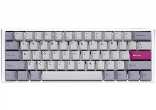 Mini Klawiatura Gamingowa Ducky One 3 Mist Grey RGB LED - MX-Red