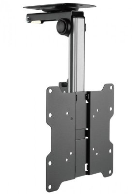 Techly ICA-CPLB 222 uchwyt do telewizorów 94cm (37&quot;) Czarny, Srebrny