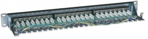 Intellinet Patch panel 19&#039;&#039; 24 porty STP kat. 6 czarny