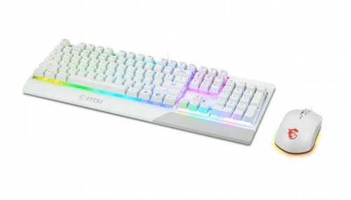 Zestaw klawiatura + mysz MSI VIGOR GK30 COMBO White