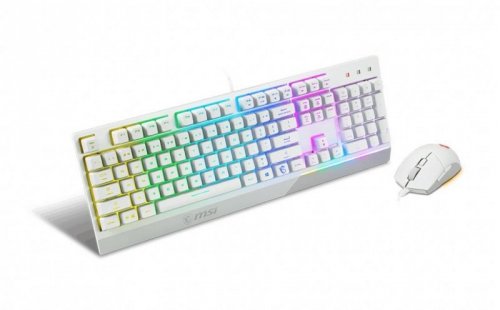 Zestaw klawiatura + mysz MSI VIGOR GK30 COMBO White
