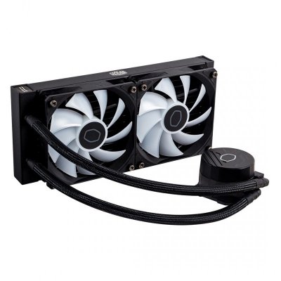 Cooler Master MasterLiquid 240L Core ARGB Procesor Liquid cooling kit 12 cm Czarny
