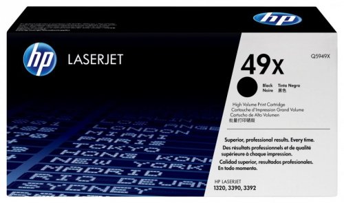 HP 49X oryginalny wkład z czarnym tonerem LaserJet XL