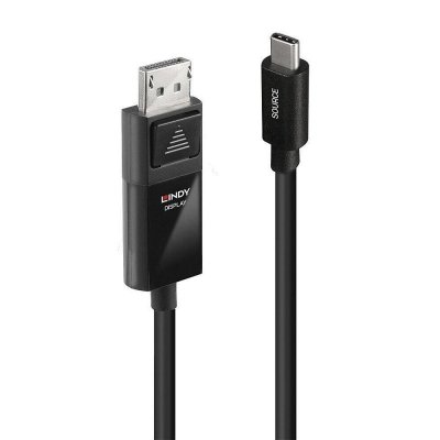 Lindy 43342 stacja dokująca USB Type-C Czarny