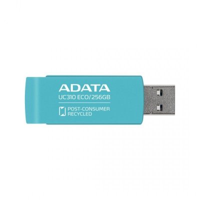 ADATA UC310 ECO pamięć USB 256 GB USB Typu-A 3.2 Gen 1 (3.1 Gen 1) Zielony