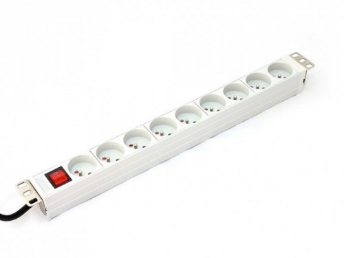 Listwa zasilająca DIGITUS A-19-STRIP-4-IMP (9 x UTE; 2m; kolor biały)