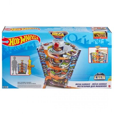 Hot Wheels City Zakręcony Megagaraż Zestaw GTT95
