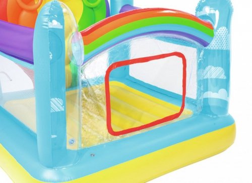 Bestway Dmuchany Plac Zabaw 69&quot; x 68&quot; x 54&quot;/1.75m x 1.73m x 1.37m 52269