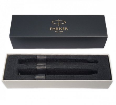 Parker 2093215 zestaw piór Czarny, Srebrny 2 szt.