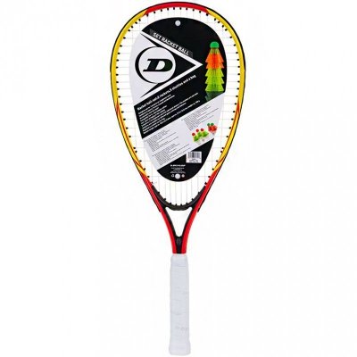 Zestaw do Speedmintona Racketball Set Dunlop żółto-czerwone