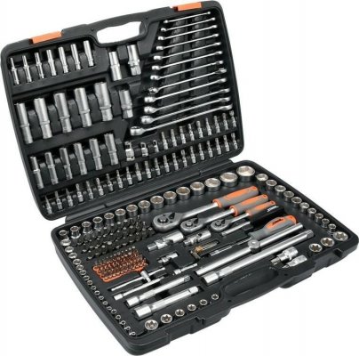 Zestaw kluczy 216el 1 1/2&quot;/3/8&quot;/1/4&quot;T58691 STHOR