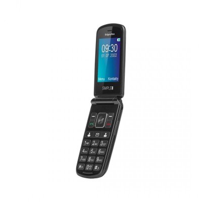 KRUGER & MATZ TELEFON DLA SENIORA SIMPLE 929 KM0929 7,11 cm (2,8&quot;) 108,5g Czarny