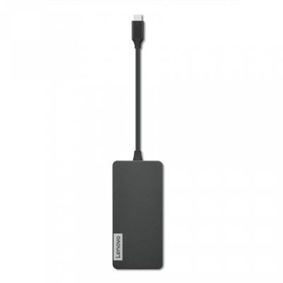 Lenovo GX90T77924 stacja dokująca USB 3.2 Gen 1 (3.1 Gen 1) Type-C Szary