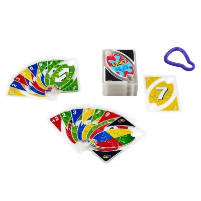 UNO H2O TO GO gra karciana P1703 p12 MATTEL